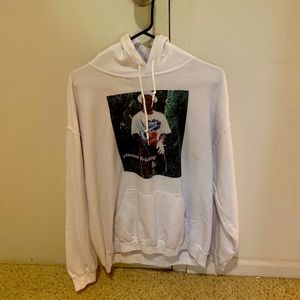 Almost Friday Michael Jordan Sweatshirt White Mens Large